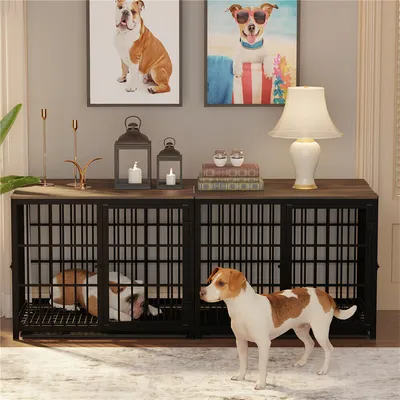 Cage d'intérieur 3 Portes BINGOPAW pour chien