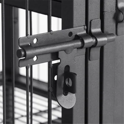 Cage d'intérieur deux portes BINGOPAW avec housse pour chien