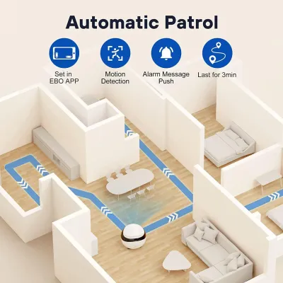 Enabot EBO SE - Caméra mobile pour animaux de compagnie