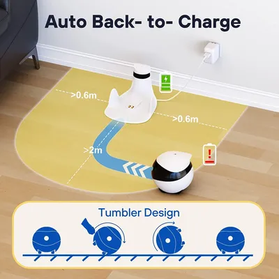 Enabot EBO SE - Caméra mobile pour animaux de compagnie