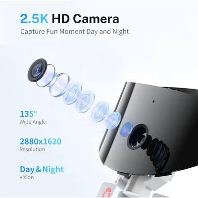 Enabot Rola PetPal - Caméra mobile pour animaux de compagnie