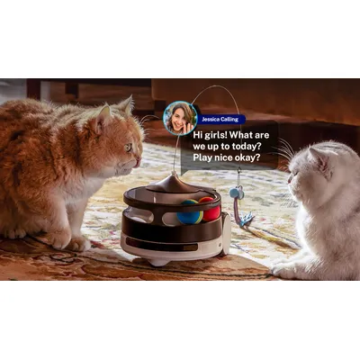 Enabot Rola PetPal - Caméra mobile pour animaux de compagnie