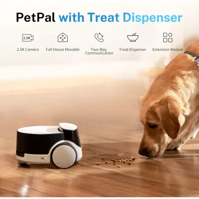 Enabot Rola PetPal - Caméra mobile pour animaux de compagnie Enabot Rola PetPal - Caméra mobile pour animaux de compagnie