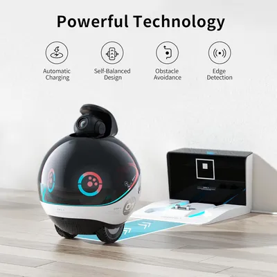 Enabot EBO X - Robot familial pour animaux de compagnie