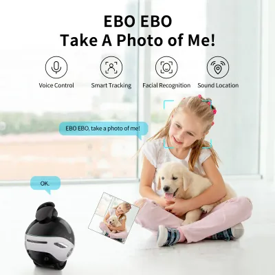 EBO X: Familien‑Sicherheitsroboter kabellos, KI‑gesteuert & mit Sturzalarm EBO X: Familien‑Sicherheitsroboter kabellos, KI‑gesteuert & mit Sturzalarm