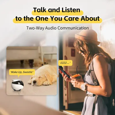 Enabot EBO AIR - Caméra mobile pour animaux de compagnie