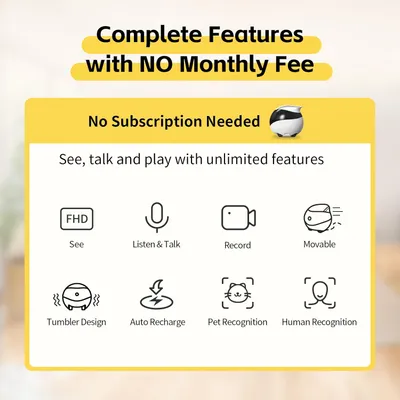 Enabot EBO AIR - Caméra mobile pour animaux de compagnie