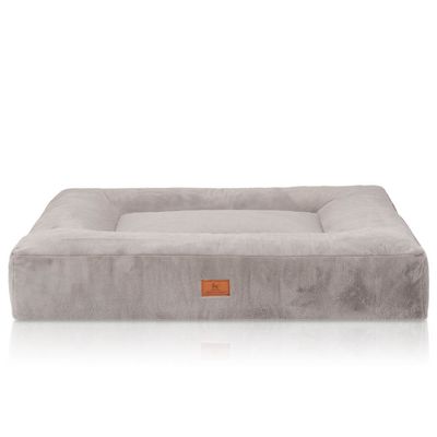 Knuffelwuff orthopädisches Hundebett aus Kaninchen Fellimitat Midland