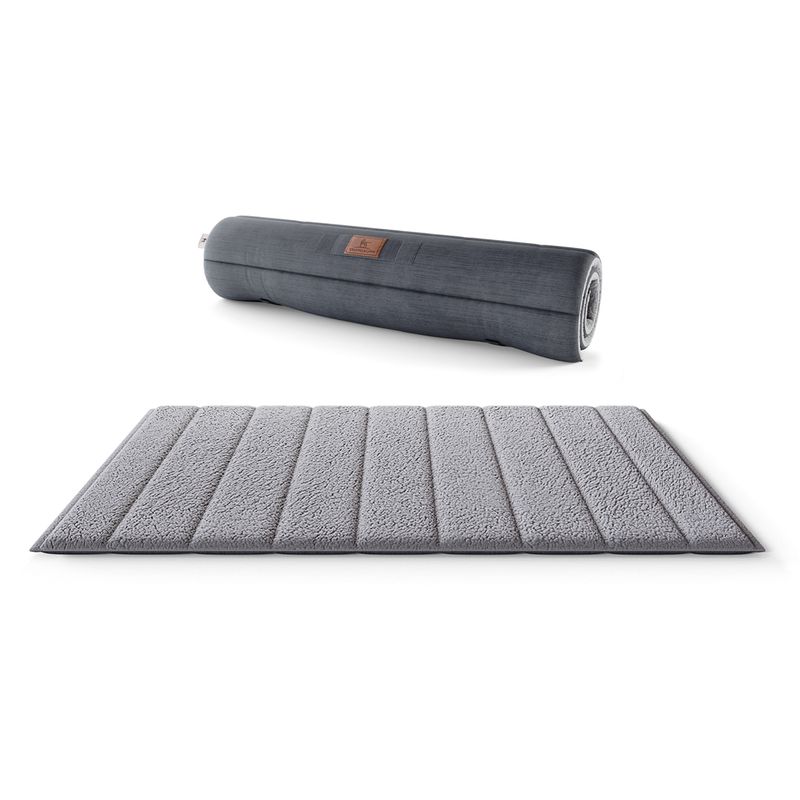 Knuffelwuff tragbare Reisematte Linea Travel aus Velours