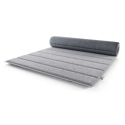 Knuffelwuff tragbare Reisematte Linea Travel aus Velours
