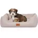 Knuffelwuff Hundebett Emma aus Velours in Pastellfarben