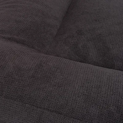Knuffelwuff orthopädisches Hundebett aus Velours mit Handwebcharakter Sofia