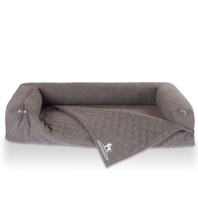 Knuffelwuff orthopädisches 2in1 Sofaschutz Hundebett Yona