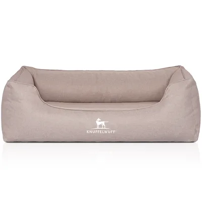 Knuffelwuff Orthopädisches Hundebett Luisa aus Velours Sunshine Edition Knuffelwuff Orthopädisches Hundebett Luisa aus Velours Sunshine Edition