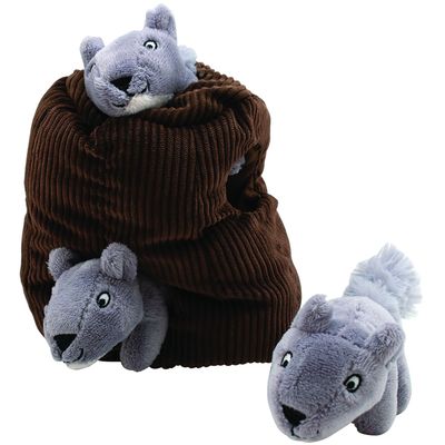 Chadog Cache écureuil peluche chien