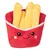Doogy Peluche Frites : 14 cm