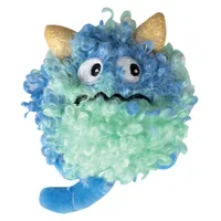Doogy Balle peluche Monstre bleu : 12 cm