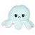 Doogy Peluche pieuvre reversible : 19 cm