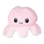 Doogy Peluche pieuvre reversible : 19 cm