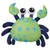 Doogy Peluche crabe recyclée Doogy Peluche crabe recyclée