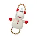 Doogy Peluche Licorne de Noël avec corde