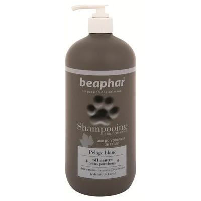 Beaphar - Shampooing Premium pelage blanc - chien - 750 ml Beaphar - Shampooing Premium pelage blanc - chien - 750 ml