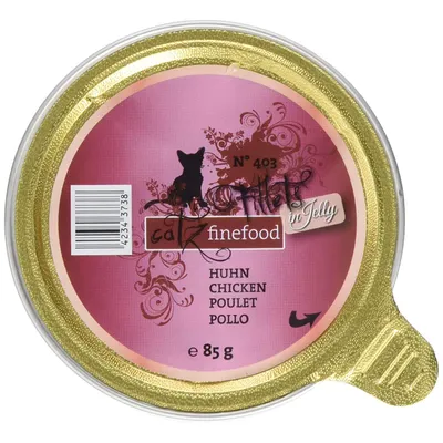 Catz finefood Fillets Numéro 403 ? Poule en Jelly, Pack DE 12 (12 x 85 g) Catz finefood Fillets Numéro 403 ? Poule en Jelly, Pack DE 12 (12 x 85 g)