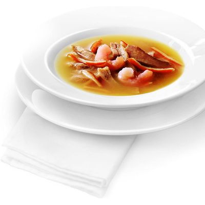 Gourmet - Crystal Soup - Lot de 32 bouillons pour Chat, avec du Thon Nature