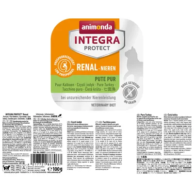 Integra Protect reins pour chat d'animonda, nourriture humide en cas d'insu