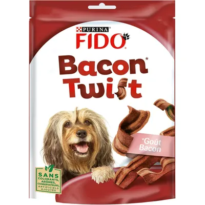 FIDO – Friandises pour Chiens – Bacon Twist FIDO – Friandises pour Chiens – Bacon Twist