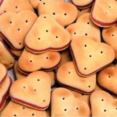Bubimex Biscuits fourrés coeur pour chien