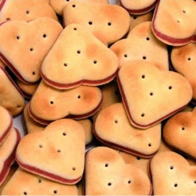 Bubimex Biscuits fourrés coeur pour chien