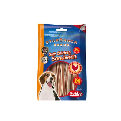 Nobby Snack Sandwich pour Chien – Délicieuse Friandise Nobby Snack Sandwich pour Chien – Délicieuse Friandise