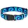 Buckle Down Tie Dye Swirl Violets/Bleus Plastique Clip Collier, 3,8 cm X 18