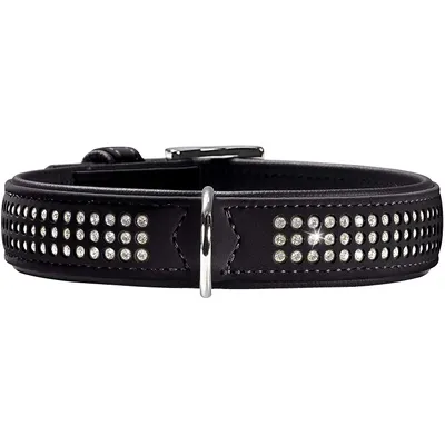 Hunter Softie Deluxe Collier, Noir, 50 Hunter Softie Deluxe Collier, Noir, 50