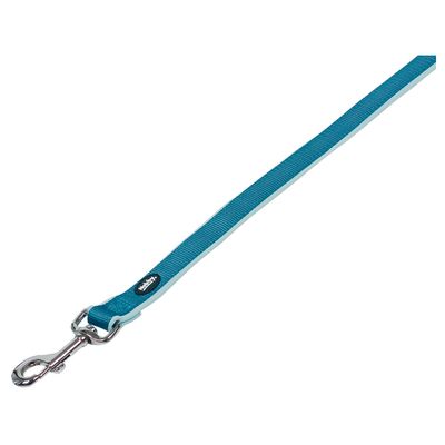 Nobby Classic Preno Laisse pour Chien Bleu Clair 120 cm/20-25 mm