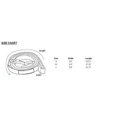 Puppia Laisse pour Chien Jaune Taille M 120 cm 15 mm