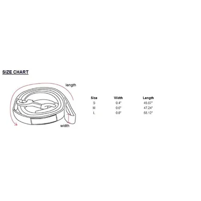Puppia Laisse pour Chien Jaune Taille M 120 cm 15 mm