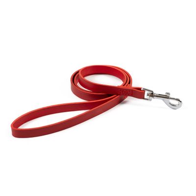 Heritage Laisse en Cuir Rouge 1 m x 19 mm Taille 3-8
