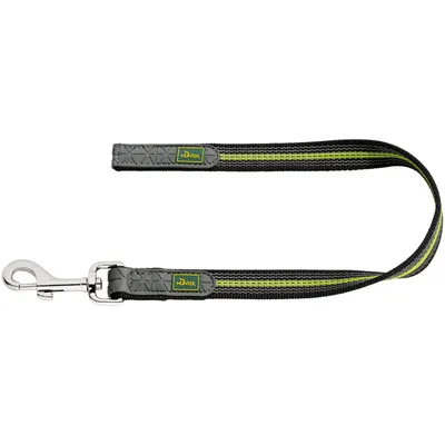 HUNTER Laisse Courte Visby Super Grip 20/50 Jaune reflechissante, Flottante