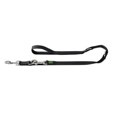 HUNTER Laisse Nylon Reglable Extra Longue 20/300 cm Noir