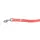 Julius-K9 Laisse phosphorescente IDC Lumino avec poignee, 19 mm x 2 m, Roug