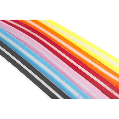 Julius-K9 Laisse phosphorescente IDC Lumino avec poignee, 19 mm x 2 m, Roug