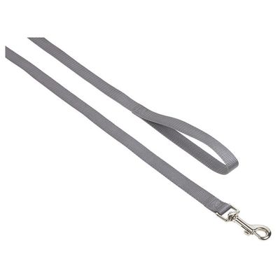 Nobby Laisse en Nylon pour Chien Taupe 10 mm x 120 cm