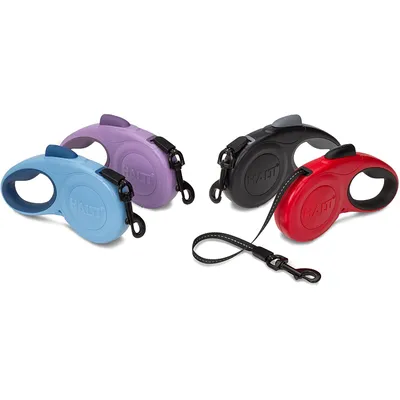 Halti Retractable Tape Lead Laisse à Enrouleur avec Bande Réfléchissante/Po