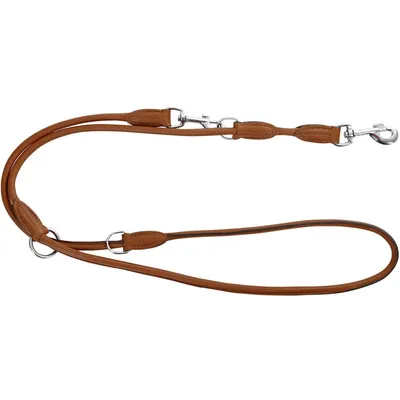 Kerbl Laisse de guide pour chiens Roma 2 m Cuir Marron 81098 Kerbl Laisse de guide pour chiens Roma 2 m Cuir Marron 81098