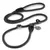 lionto laisse de dressage avec collier intégré et butée, en nylon lionto laisse de dressage avec collier intégré et butée, en nylon