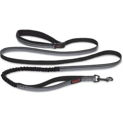 Halti All-in-One Lead Laisse avec Bande Réfléchissante pour Chien Noir Tail Halti All-in-One Lead Laisse avec Bande Réfléchissante pour Chien Noir Tail
