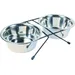 TRIXIE 24832 Chien Ensemble gamelles pour animaux de compagnie 2x0,75 l