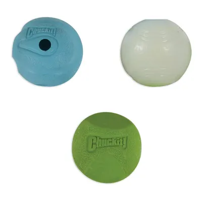 CHUCKIT! Fetch medley 3-PK - 3 Balles S Ø 5cm - Pour chien